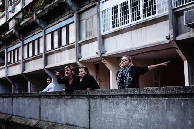 Abitanti di Tor Sapienza protestano contro il centro di accoglienza per rifugiati, il 13 novembre 2014. - Matteo Minnella, OneShot